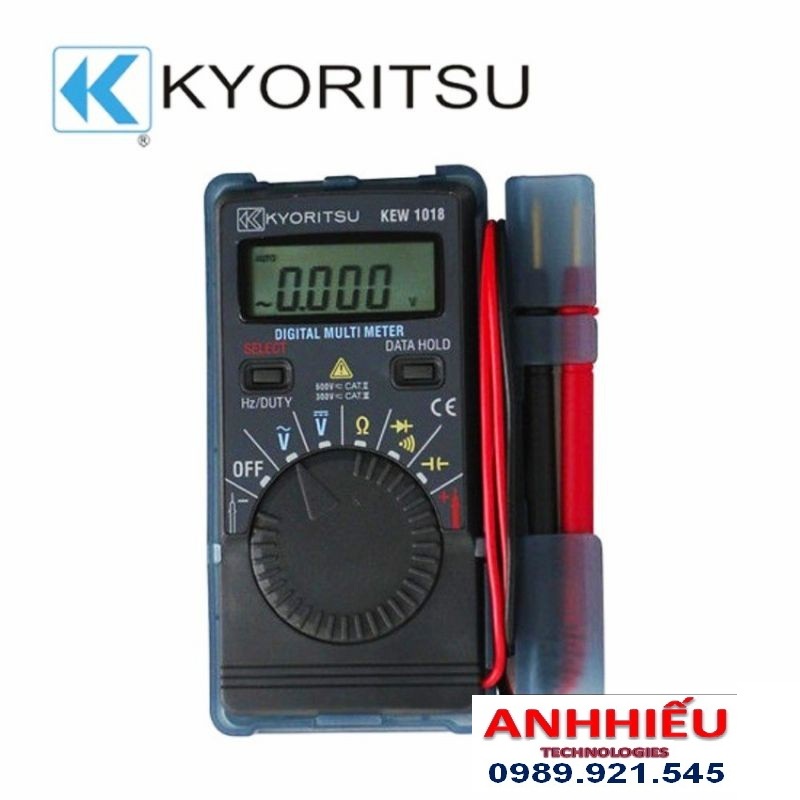 Đồng hồ vạn năng Kyoritsu 1018H dạng bỏ túi