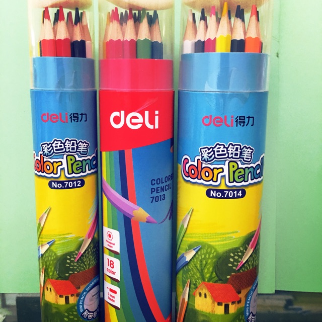 -🌱🌱 Bút chì màu Deli