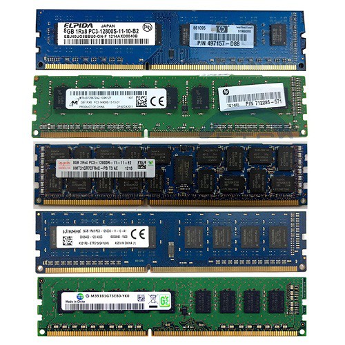 Ram máy tính để bàn 8GB 4GB 2GB DDR3 bus 1333 (hãng ngẫu nhiên) samsung hynix kingston ...
