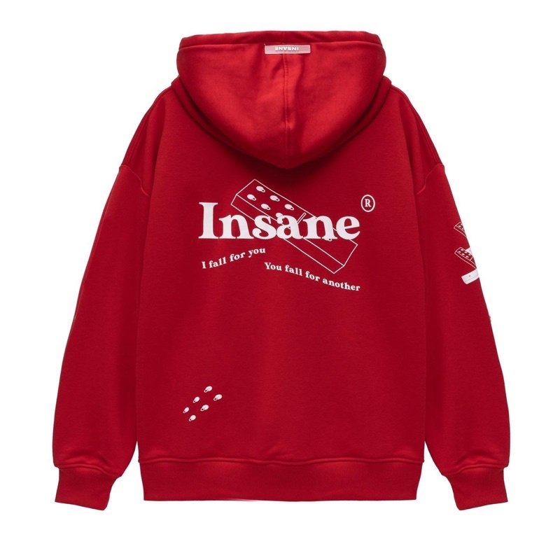 [Áo khoác zip Insane®] Domino Hoodie Zip