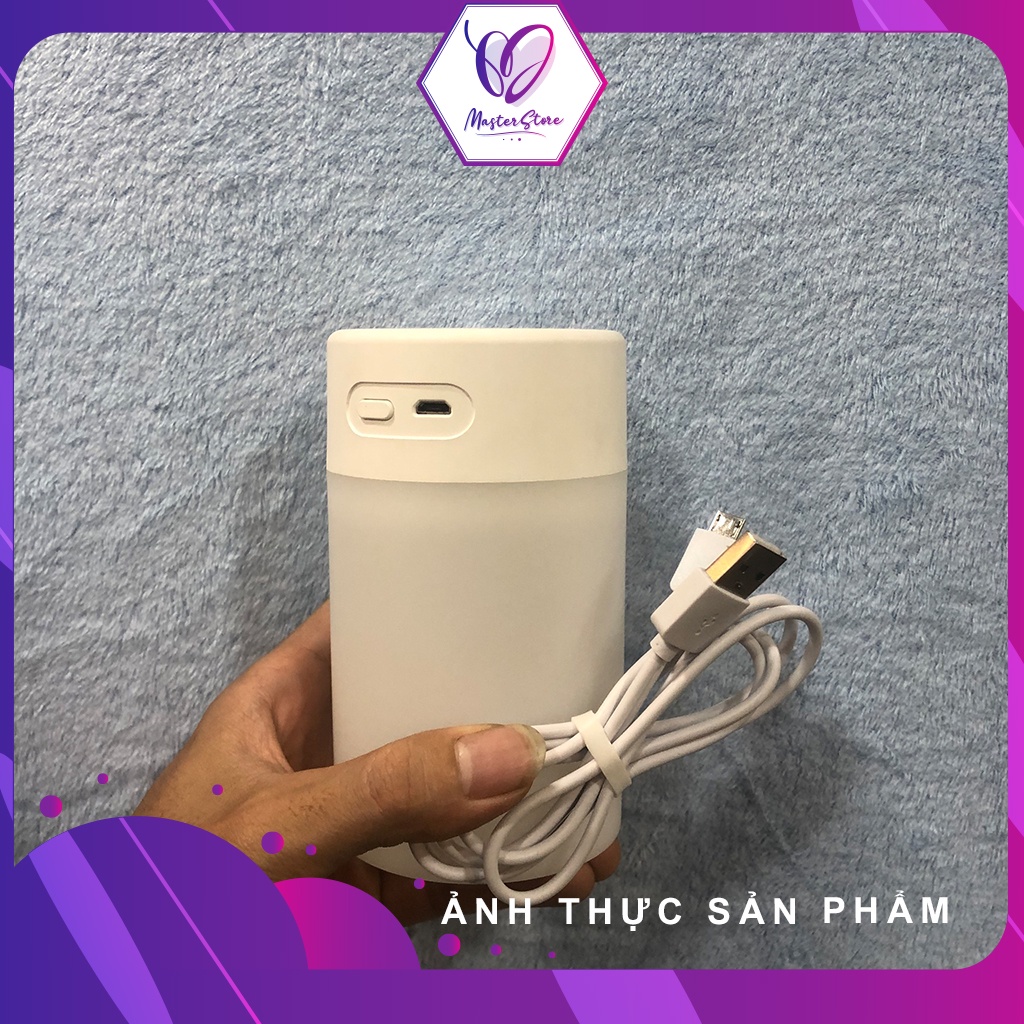Máy xông tinh dầu, phun sương, tạo ẩm, nhiều chế độ đèn màu Master Store