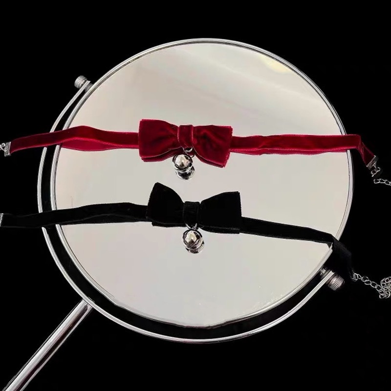 Vòng Cổ Choker Đính Nơ Phong Cách Hàn Quốc Thời Trang