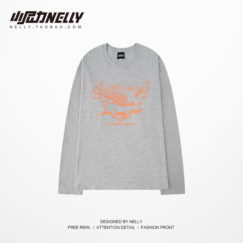 Aó thun dài tay Nelly : Mẫu FLYPIG