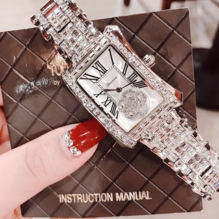 Đồng hồ nữ Davena mặt chữ nhật