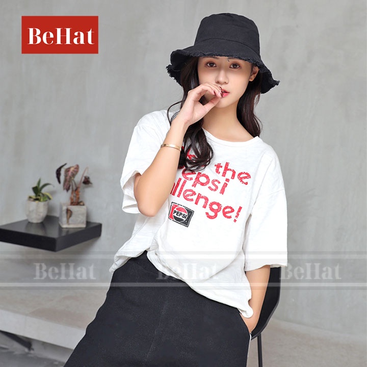 Nón Jean Nữ, Chất Liệu Jean Cá Tính, Hàng Xuất Chất Lượng