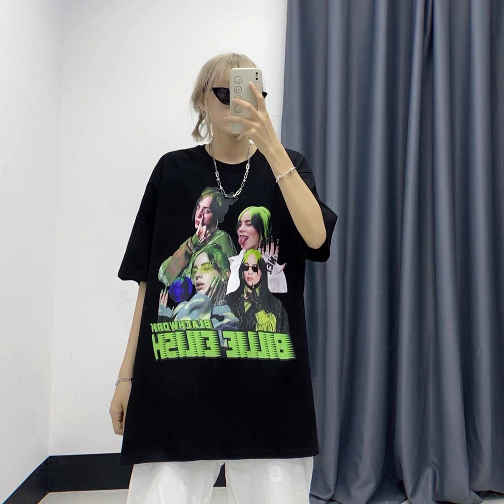 Áo phông Billie Eilish Bad Guy US UK thun co dãn unisex cryaotic10