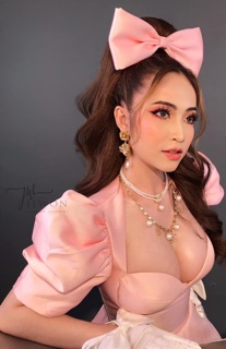 nơ bản to chụp ảnh beauty