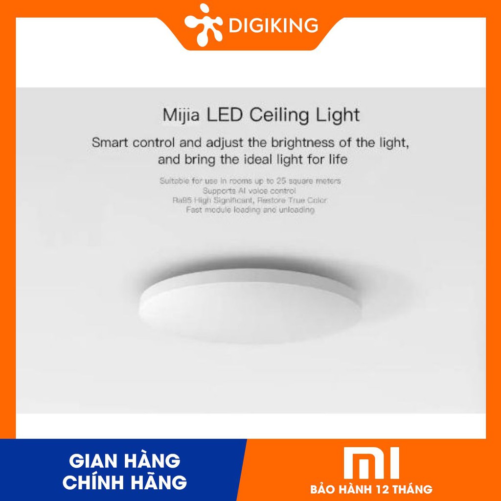Đèn trần thông minh XIAOMI Mijia LED Ceiling Lamp With Wifi&amp;Bluetooth Control New