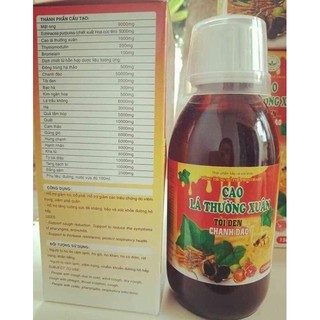 Cao lá thường xuân tỏi đen chanh đào (công ty G24)
