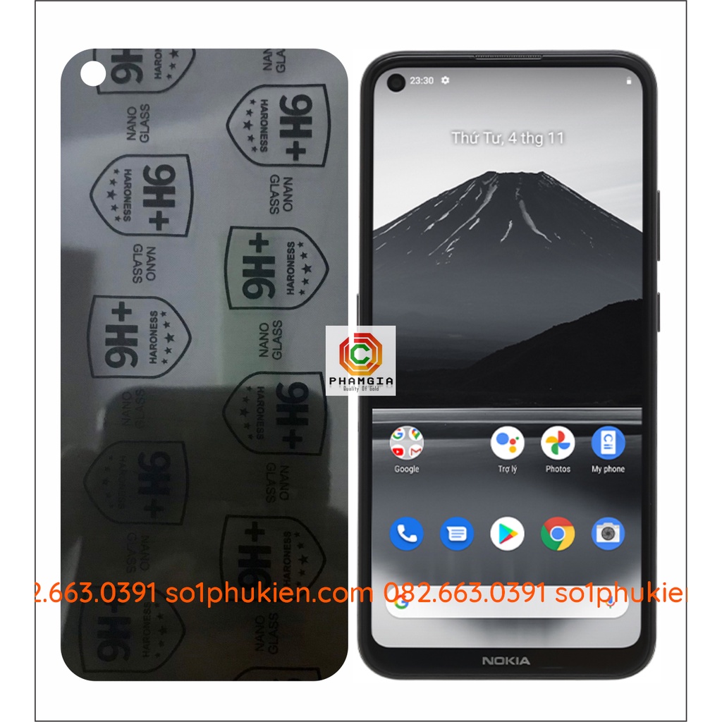 Dán cường lực chống nhìn trộm Nokia 3.4 dẻo siêu bền chống vỡ