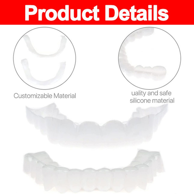 Hàm Răng Giả Bằng Silicone Làm Trắng Răng Hiệu Quả