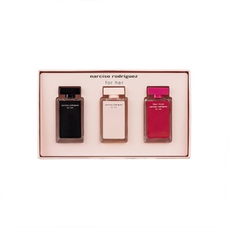 (cao cấp) Set Nước Hoa Narciso Rodriguez For Her (7.5 ml x3)