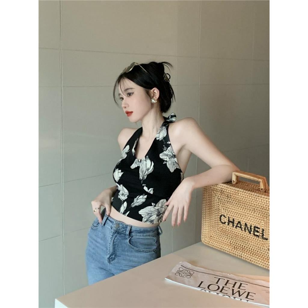 Lalisas Áo Hai Dây Đeo Ngực Quyến Rũ Sang Trọng Hình Gia Vị Ngọt Ngào Cho Nữ