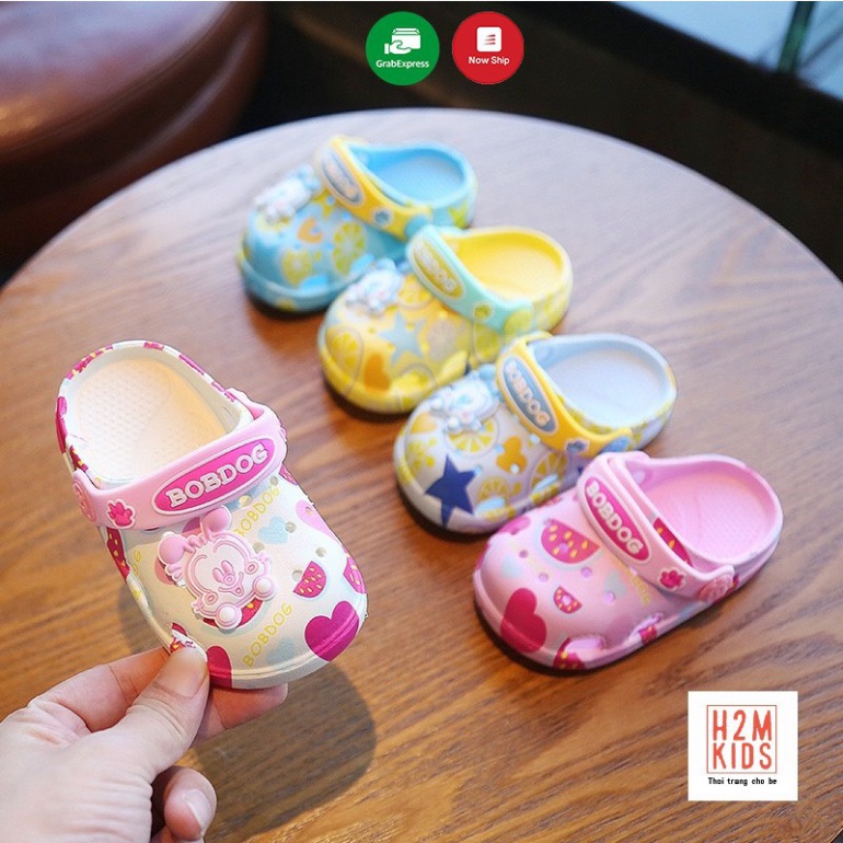 Cho Bé Dép cho bé Bobdog, sục cross cho bé trai bé gái siêu nhẹ chống trơn trượt chính hãng SB2