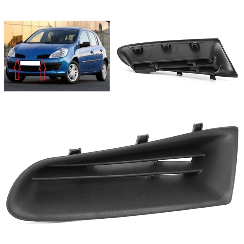 High Quality Car Front Bumper Grill Decorates for Renault Clio MK3 2005-2009 Left