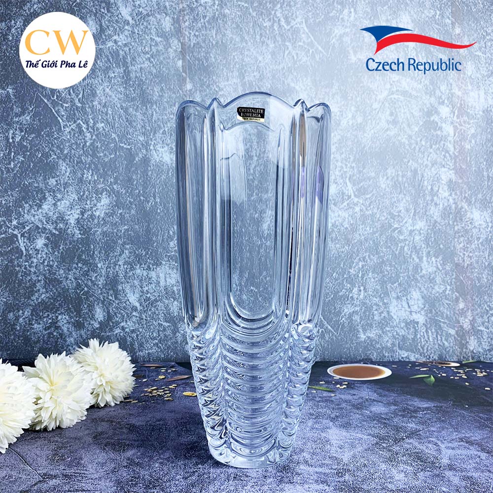 Bình Hoa Pha Lê Tiệp Bohemia Orion Cao Cấp