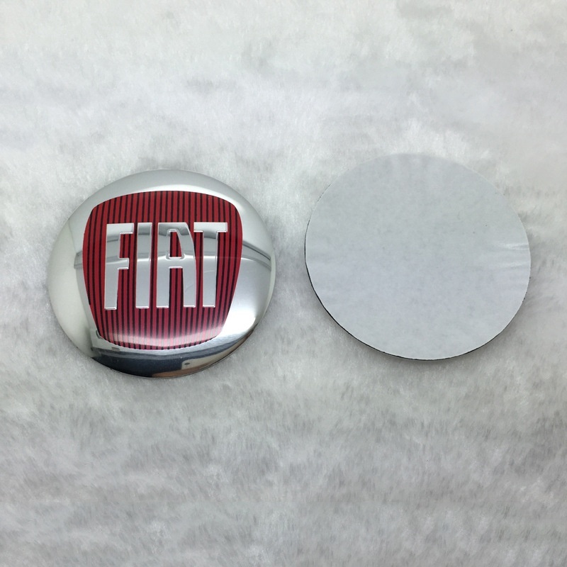 Bộ 4 Nắp Đậy Trục Bánh Xe Hơi Fiat Bằng Hợp Kim Nhôm 56.5mm