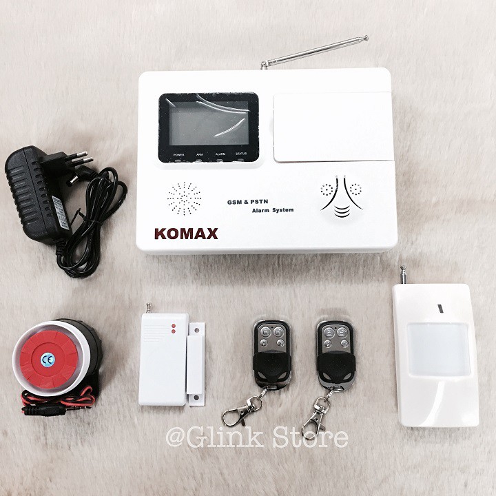 Báo động chống trộm không dây dùng SIM điện thoại KOMAX KM-900GP