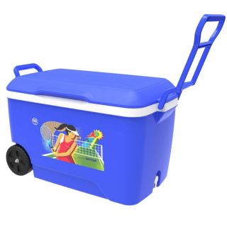 Thùng đá vuông duy tân 60 lít có bánh xe,không bánh xe