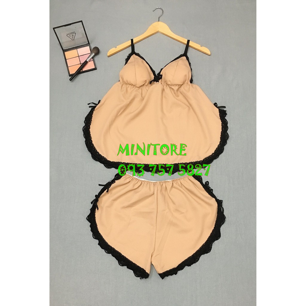 [SIZE 60-90KG] ĐỒ NGỦ VOAN DỄ THƯƠNG SIZE LỚN CÓ MÚT, ĐỒ CỠ LỚN XƯỞNG NHÀ MAY BAO ĐẸP, TÀ TRÒN