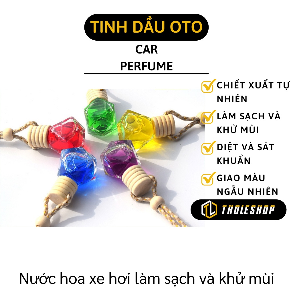 Tinh Dầu Xe Hơi - Nước Hoa Treo Ô Tô Chiết Xuất Thiên Nhiên Khử Mùi Xe 4244