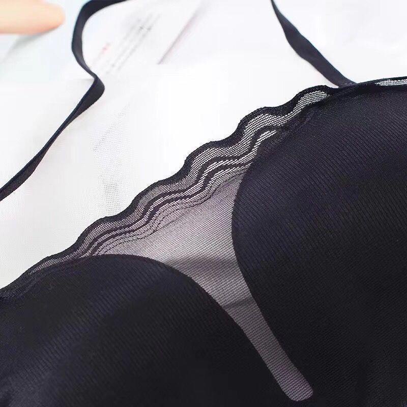 Áo ngực không gọng phối ren lưng thời trang cho nữ
