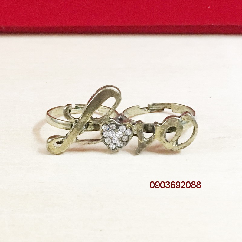 Bộ Sưu Tập Nhẫn Đeo Liền 2 Ngón