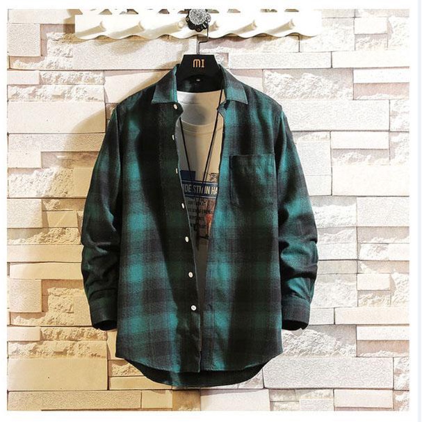 Áo khoác, Áo sơ mi Caro Flannel dành cho Nam nữ phonng cách hàn quốc, sản phẩm ưa chuộng-fashion.best