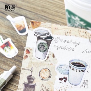 Set 45 sticker các món ăn, món đồ uống (không trùng)
