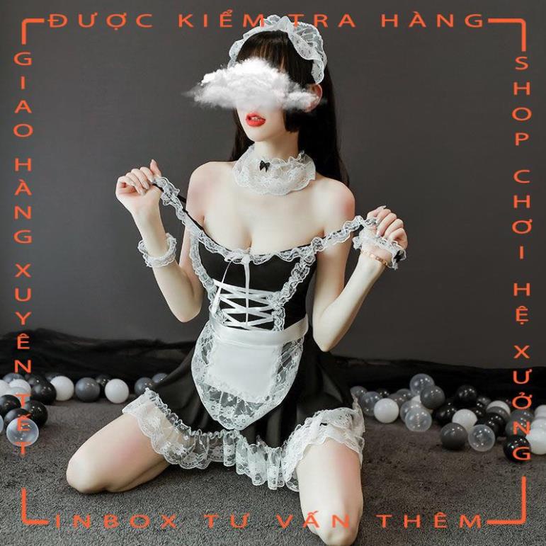 Đồ ngủ cosplay sexy cô nàng hầu gái dễ thương gợi cảm 437  - hot tiktok | BigBuy360 - bigbuy360.vn