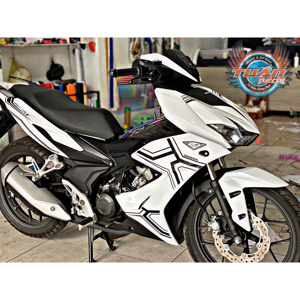 Tem Trùm Winner X Y15ZR Trắng Đen