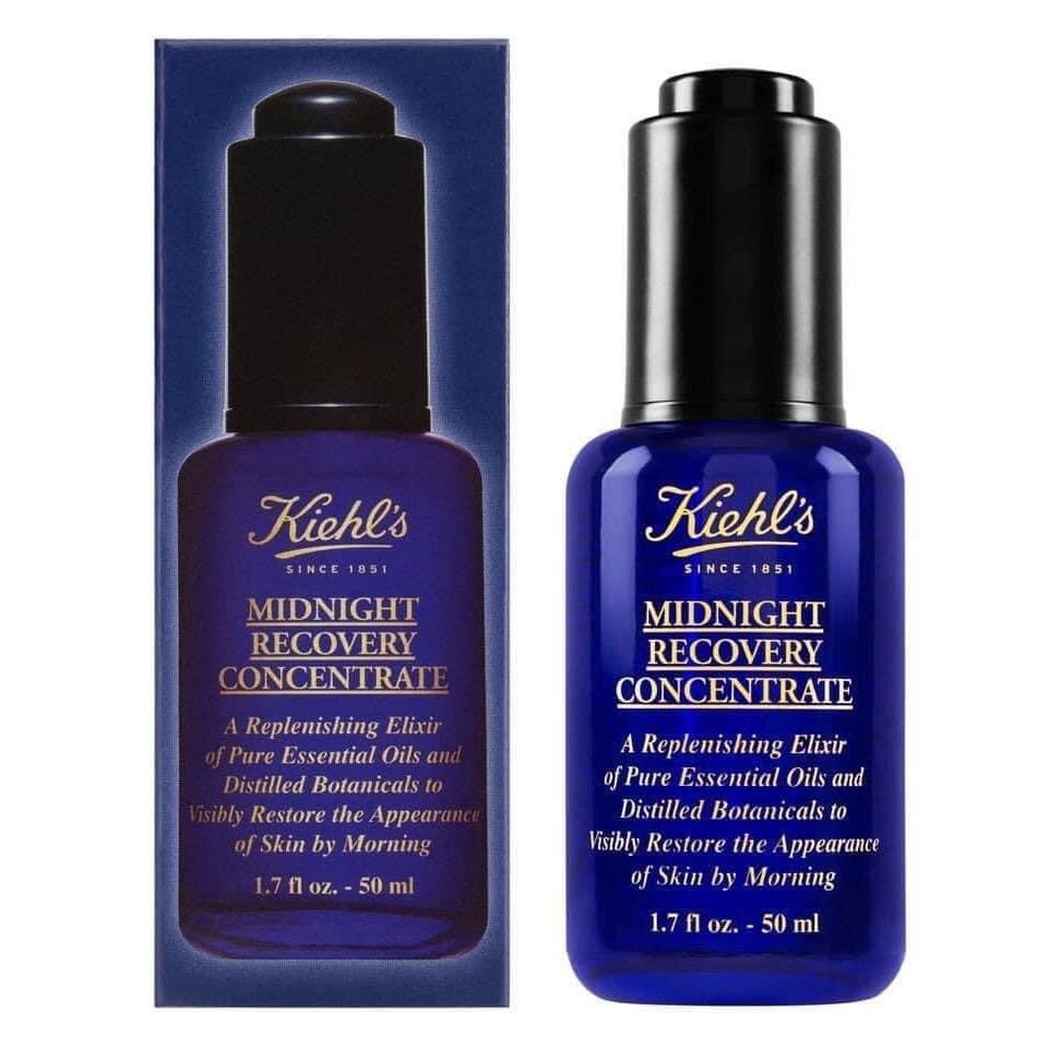 Serum Dưỡng Phục Hồi Da Ban Đêm Kiehl’s Midnight Recovery Concentrate 50ml