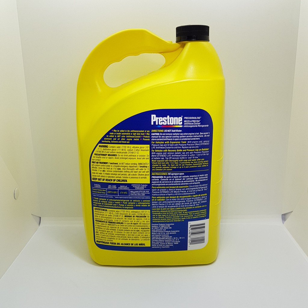 Nước Làm Mát Động Cơ Prestone ANTIFREEZE COOLANT - Xanh 3.78L