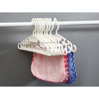 Set 10 Móc áo trẻ em Inochi (MA185) - phù hợp treo quần áo trẻ em, trẻ sơ sinh