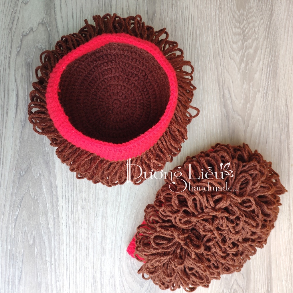 Mũ Len Cho Bé Có Tóc Xoăn Phong Cách Đáng Yêu