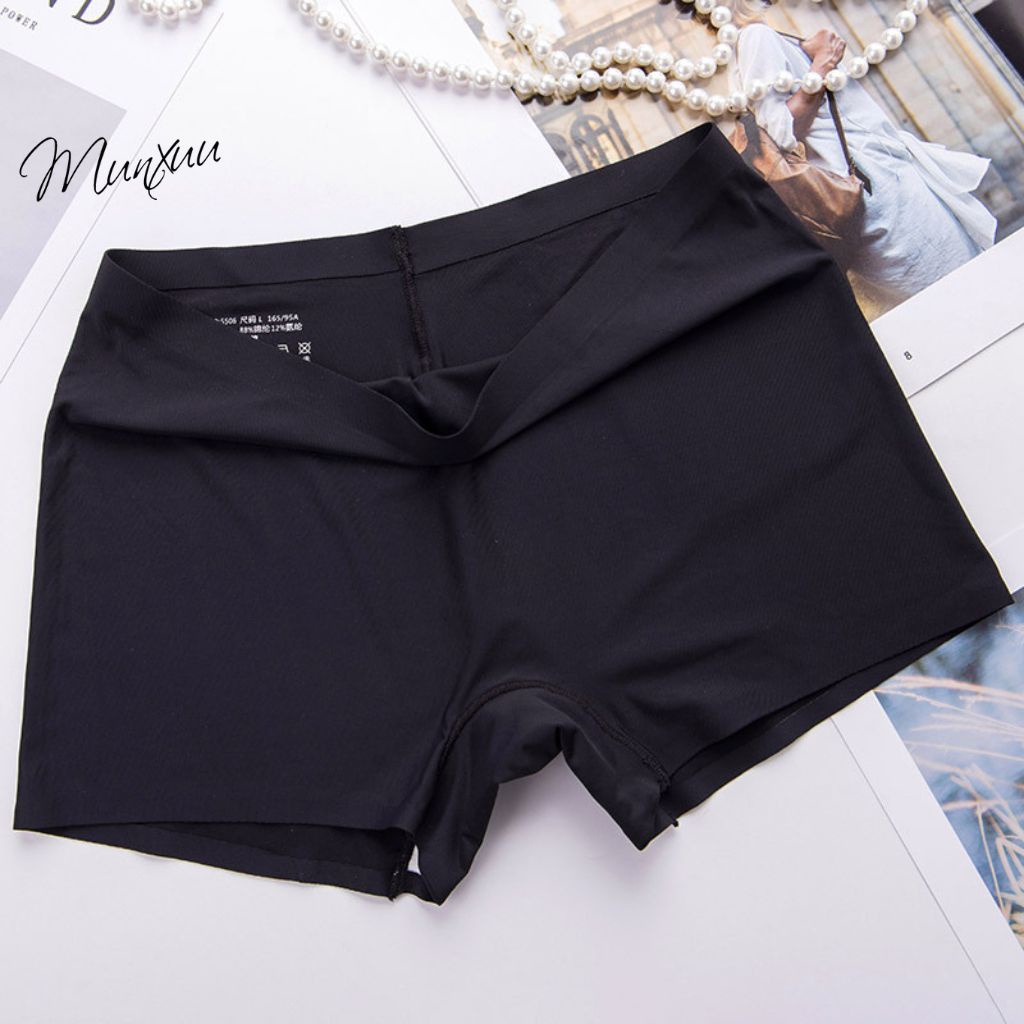 Quần mặc váy MUNXUU vải su đúc mát lạnh co dãn thoáng khí - QV02