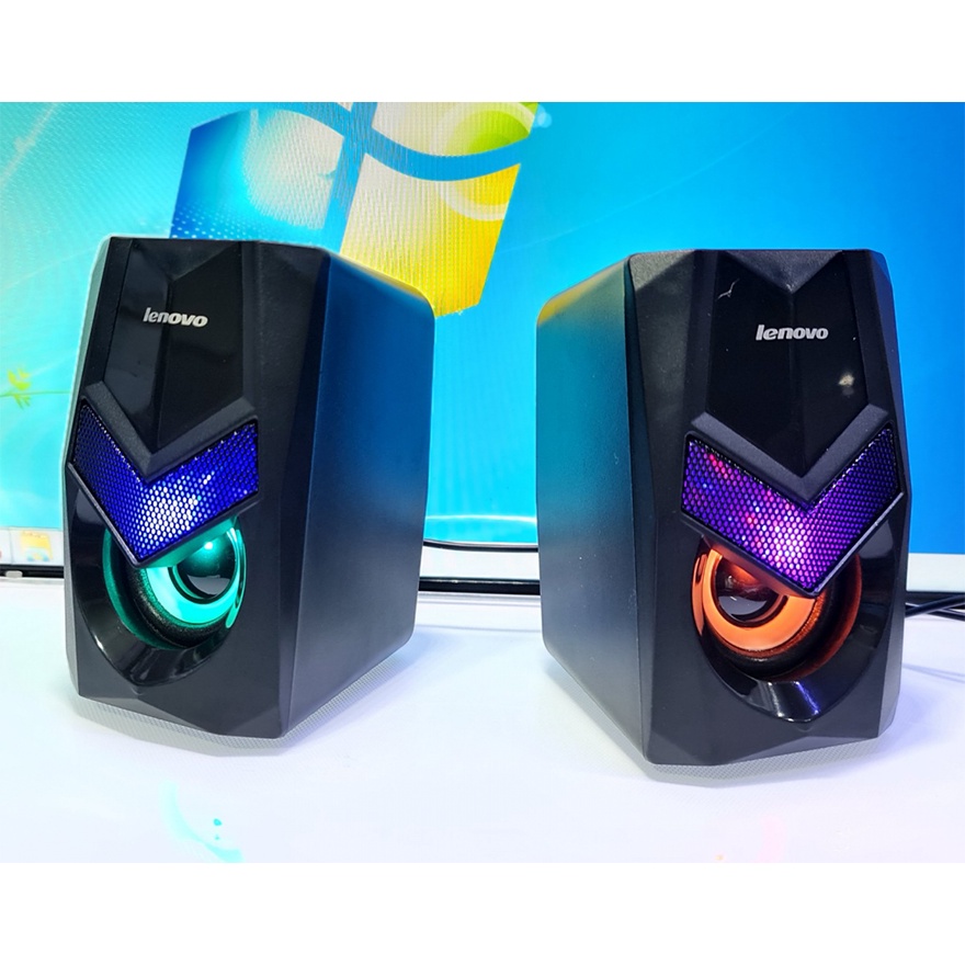 Loa Nghe Nhạc Vi Tính Lenovo 2.0 L1535 Có Led