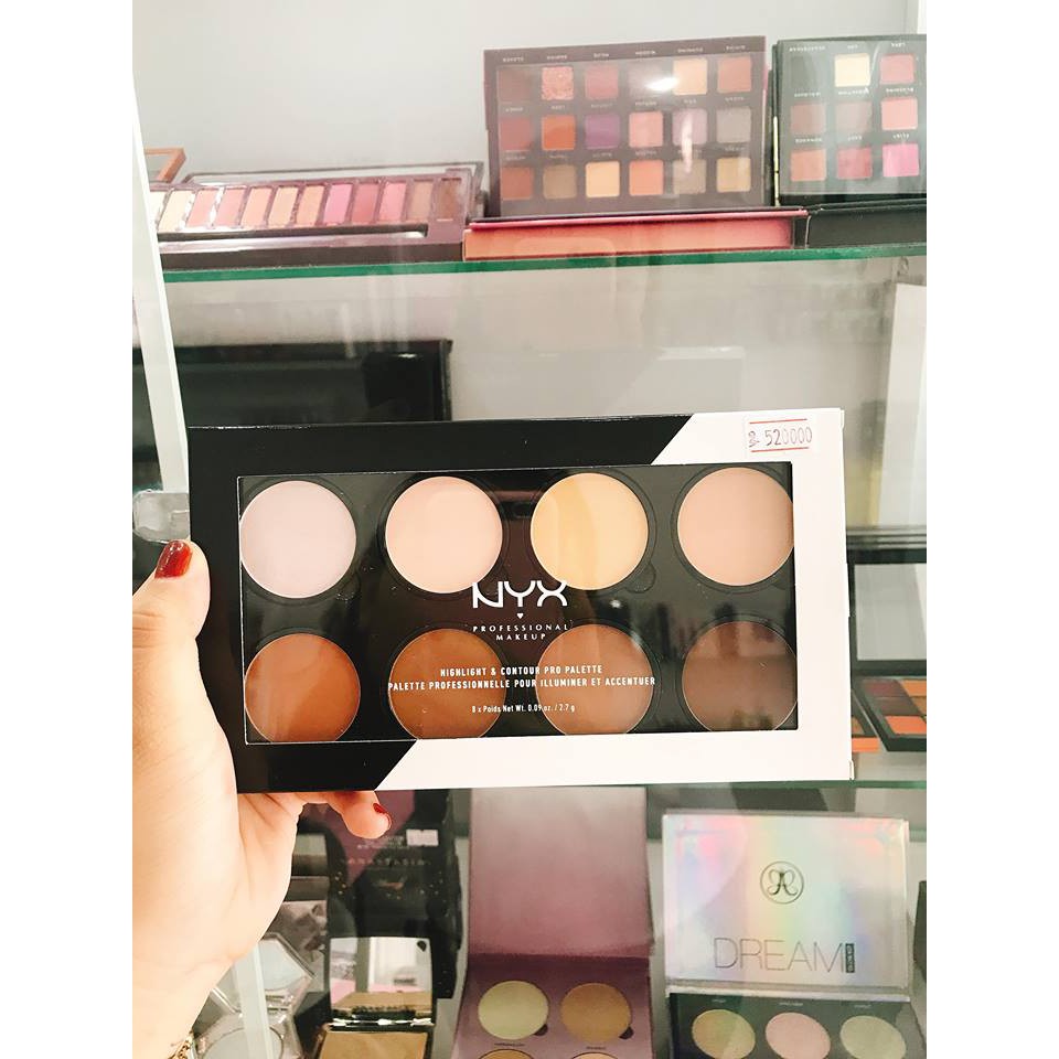 Bảng Tạo Khối NYX Professional Makeup Highlight & Contour Pro Palette