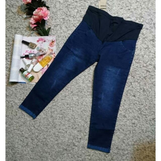 Quần bò bầu 90 phân