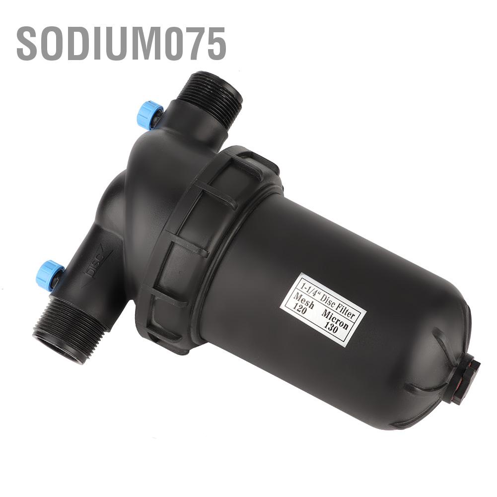 Có thể bán buôn G1-1/4&quot; Male Thread Disc Filter 120 Mesh for Gardening Agriculture Drip Irrigation Pump Sodium075 Hàng giao ngay