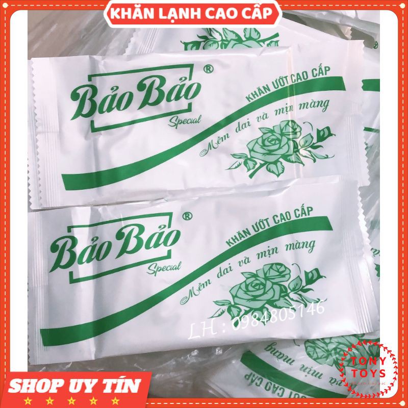 Combo 20 cái Khăn Lạnh Bảo Bảo Cao Cấp Vải Bi dày tiện dụng