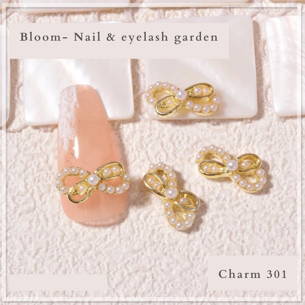 Charm ngọc nail gắn móng tay