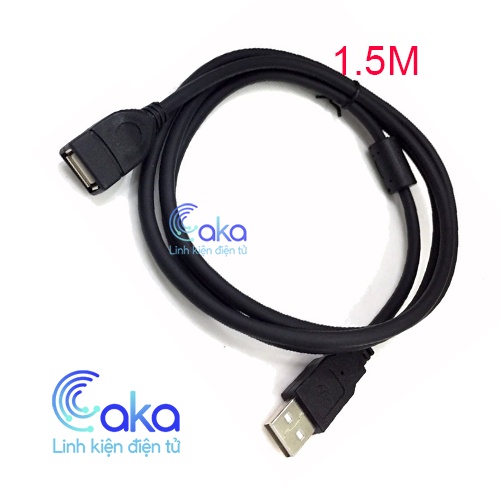 Dây cáp USB nối dài đực cái 1.5M