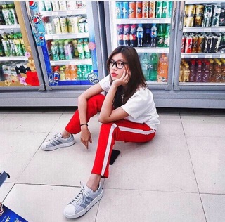 🔝Quần Nỉ Đỏ 1 Line