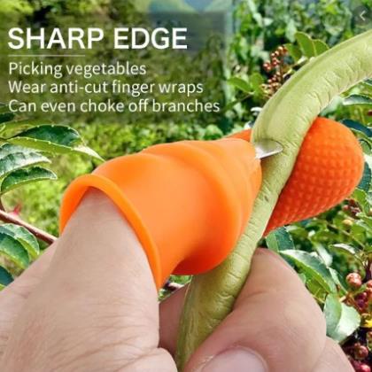 Ngón Cái Bấm Cắt Rau Củ - Nạo Gọt Tiện Lợi Chống Bẩn Móng Tay