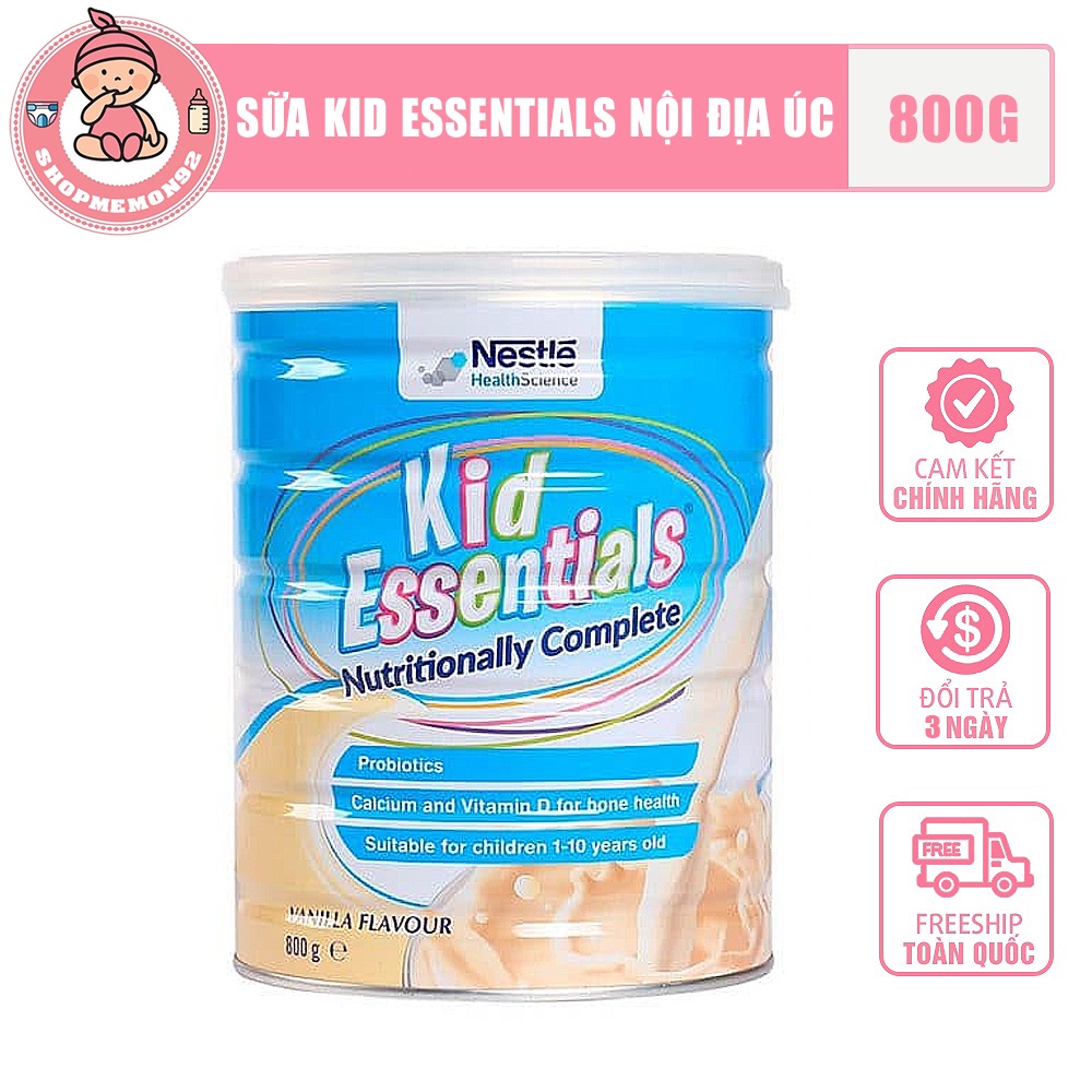 [HSD 4/2023] - Sữa Kid Essentials Nội Địa Úc 800g mẫu mới