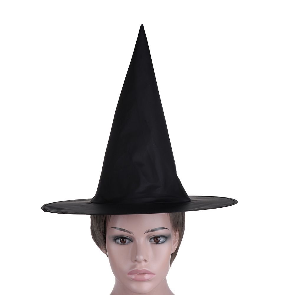Mũ phù thủy màu đen thiết kế độc đáo dùng hóa trang Halloween