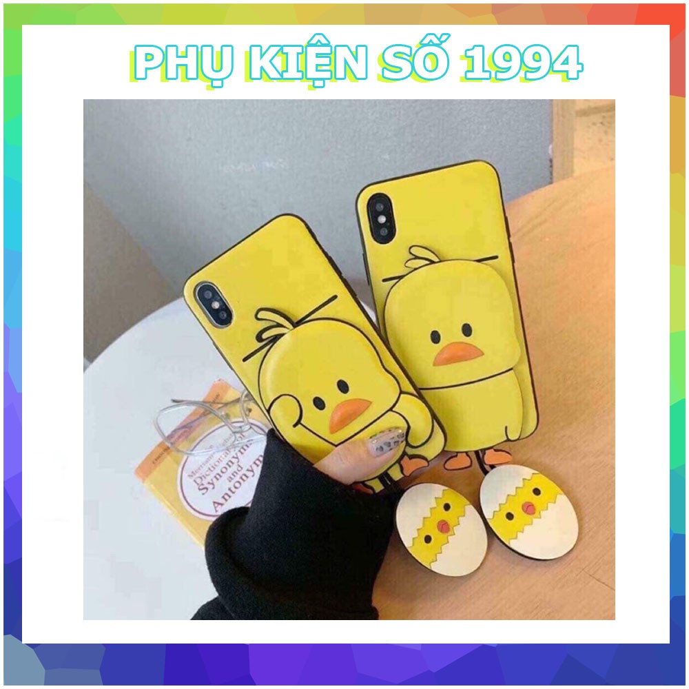 Ốp lưng Vịt kute iPhone Ip6/6+/7+/8+/x/xs/xsmax/ Xr
