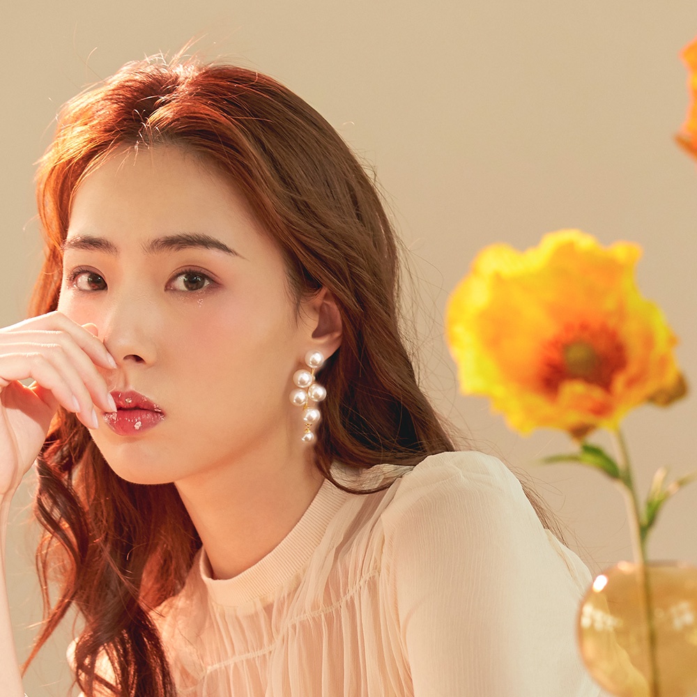1 Đôi Bông Tai Ngọc Trai / Nho Sang Trọng Thời Trang Cho Nữ