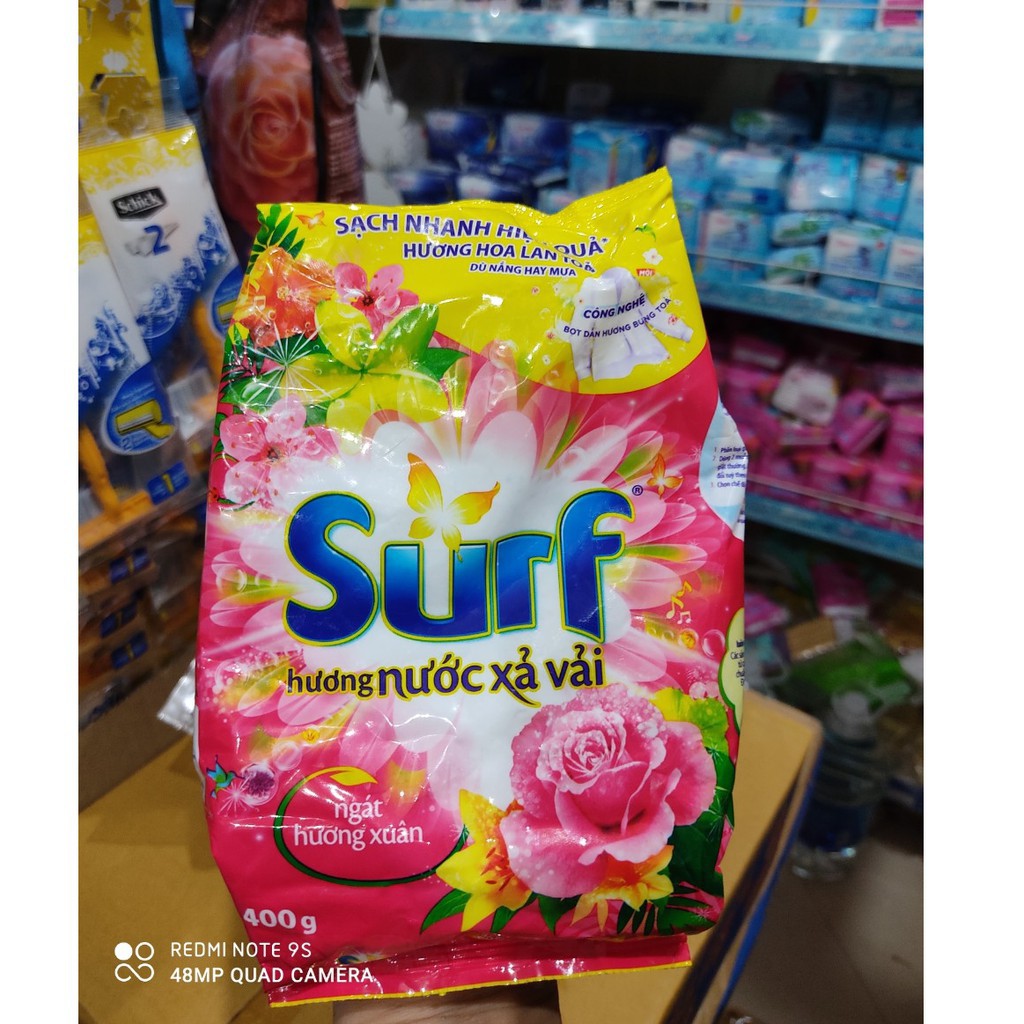 Bột Giặt Surf Hương Nước Xả Vải 400g